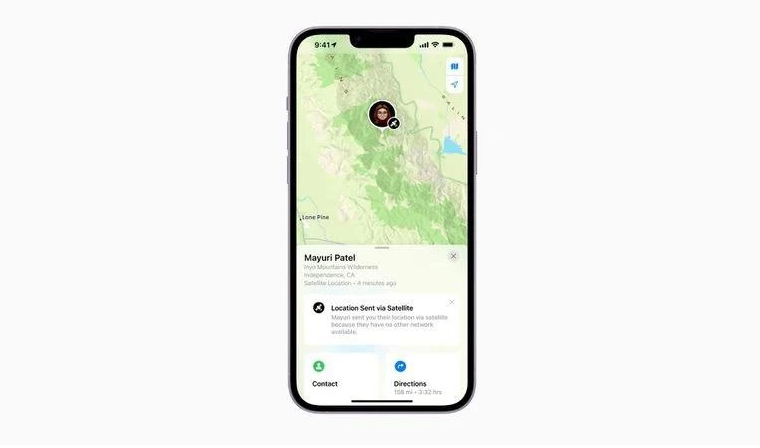 荣成苹果14维修分享iPhone14系列中 FindMy功能通过卫星分享位置方法教程 